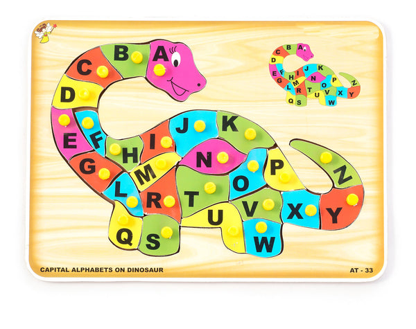 English Letters Wooden Puzzle For Kids