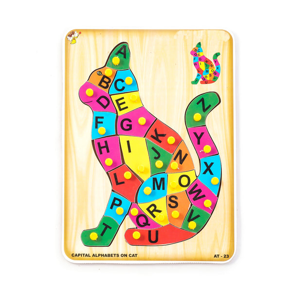 English Letters Puzzle For Kids