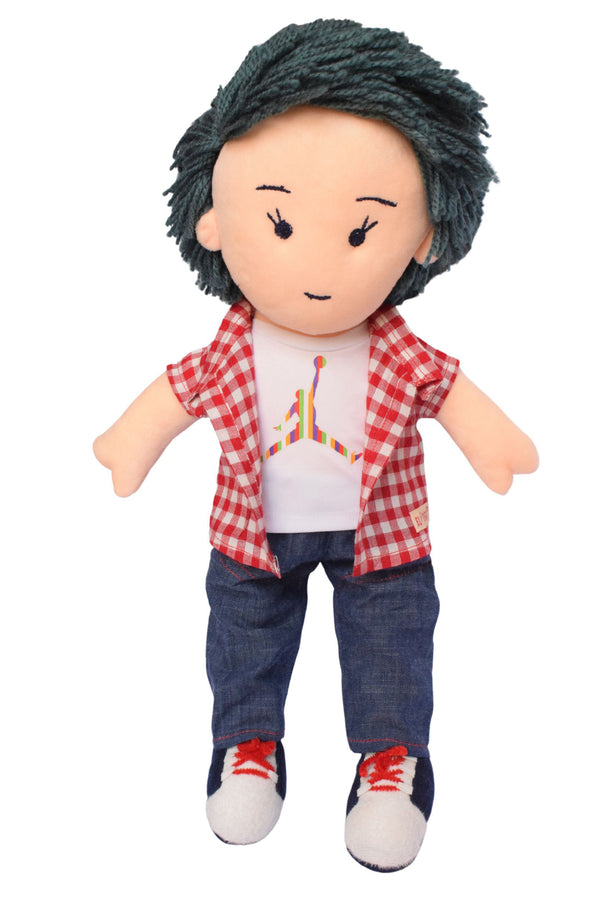 Exclusive Soft Doll With Woollen Hair