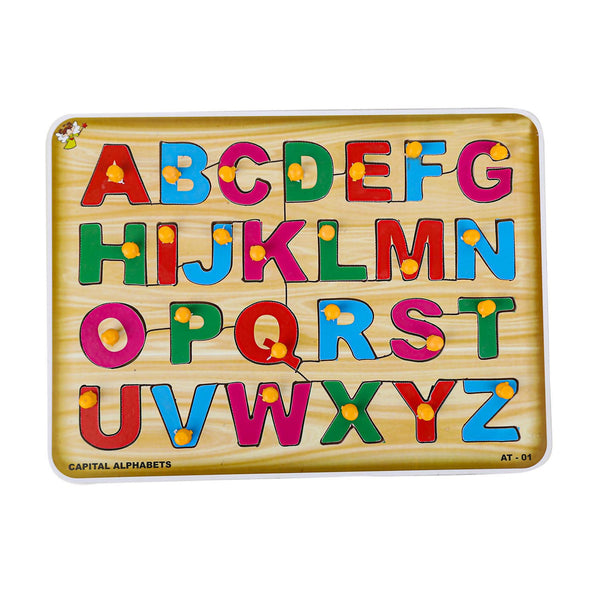 English Letters Wooden Puzzle For Kids