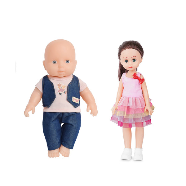 Combo Of Soft & Fashion Doll For Kids